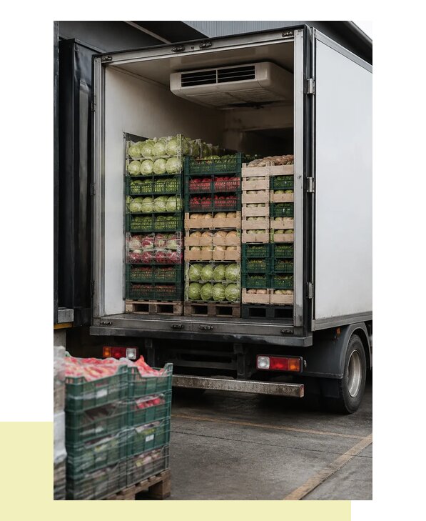 Перевозка плодоовощной продукции оптом напрямую в Томск